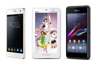 weekly smartphone roundup micromax canvas knight a350 bsnl dm6513 xperia e1