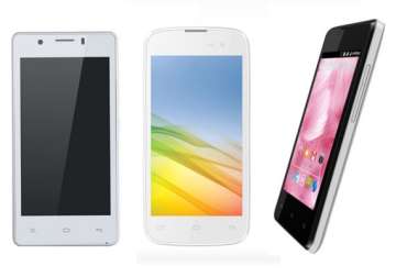 weekly smartphone launches gionee pioneer p4 lava iris 450 colour iball andi 4.5p glitter