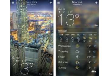 yahoo launches ios weather app email apps for ipad android tablets