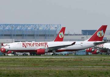 34 kingfisher airlines flights cancelled