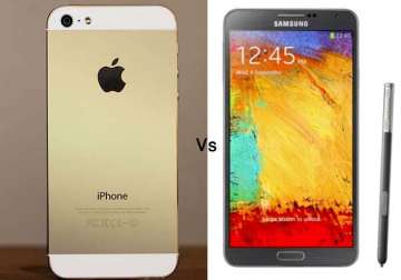apple iphone 5s vs samsung galaxy note 3 a comparison of specs and features