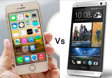 iphone 5s vs. htc one a comparison