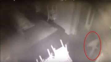 viral video ghost image of a girl seen in san francisco hotel