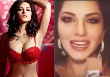 watch video sunny leone asks chocolate but gets condom from shopkeeper