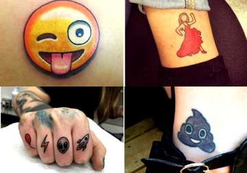 22 emojis tattoos