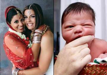 first american indian lesbians shannon seema are now proud parents of a baby boy