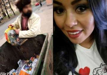 she saw a poor guy looking for food in trash. and what she did next will amaze you