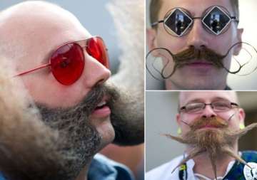 buffalo horns to pencil moustache the beard and moustache championship saw it all