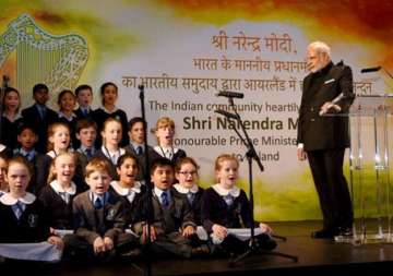 watch irish children recite shlokas in sanskrit pm modi spellbound
