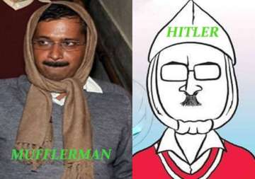 when mufflerman turns out to be hitler on social media