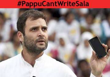 pappucantwritesala rahul gandhi trolled on twitter for copycat act in nepal embassy