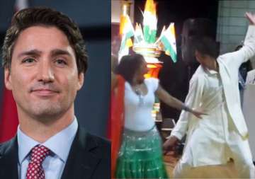 watch video canadian pm dances to bhangra beats wins indian hearts