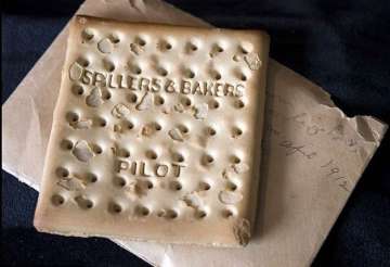 103 year old biscuit from the titanic sold for whopping 23 000