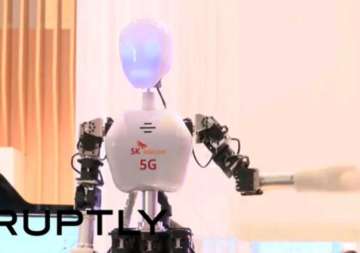 watch here comes 5g robot to save you from natural disasters