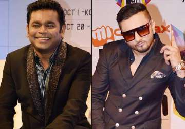 a.r. rahman honey singh to compete at mtv europe music awards