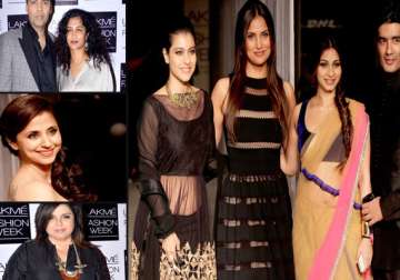 a star studded opening to the lakme fashion week view pics