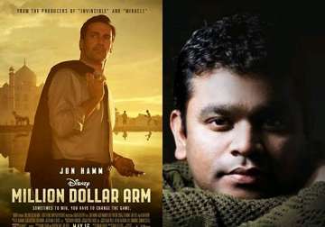 a.r. rahman busy with hollywood movie million dollar arm s soundtrack