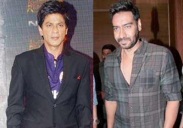 ajay devgn over the cold war with shah rukh khan