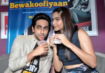 ayushmann sonam on a coffee date