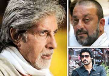 big b does action sequence with sanjay dutt rana in department