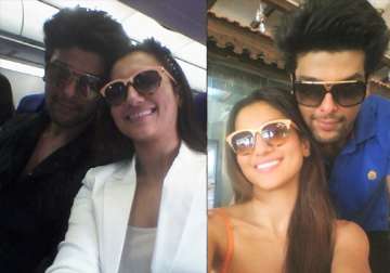 bigg boss 7 winner gauhar khan holidays with beau kushal tandon view pics