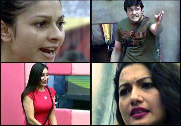 bigg boss 7 inmates tied up in pairs in a twisted task find out who is paired with whom