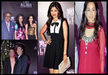 bollywood biggies spotted at sridevi s birthday party
