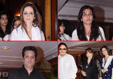 bollywood celebs attend dj aqeel s sister s prayer meet view pics