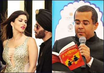 not 2 states songs but sunny leone s babydoll is a stressbuster for chetan bhagat