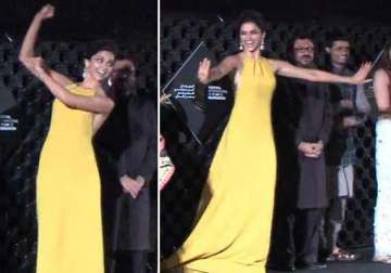 deepika padukone grooved the audience at marrakech intl film festival view pics