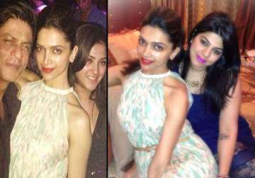 deepika and shah rukh spotted partying hard in dubai view pics