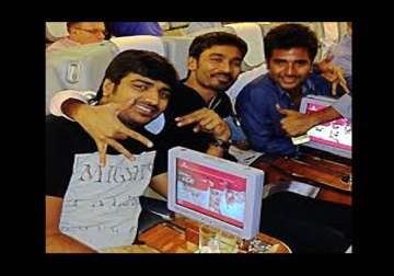 dhanush celebrates 30th b day in london