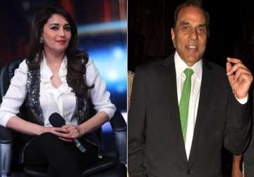 dharmendra the most handsome person says madhuri dixit