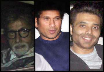 big b sachin tendulkar uday chopra attend dhoom 3 special screening see pics