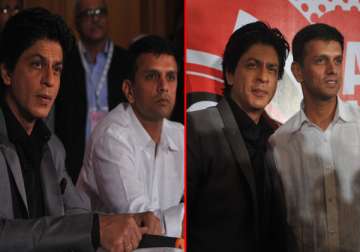 srk rahul dravid attend inaugural ceremony of tucc watch pix