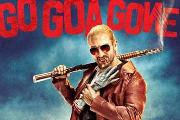 first look of go goa gone out saif colours his hair to play zombie hunter