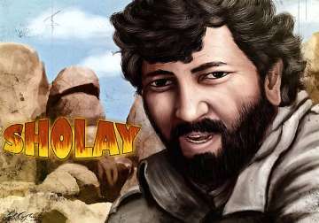 gabbar singh to be recreated in graphic novel
