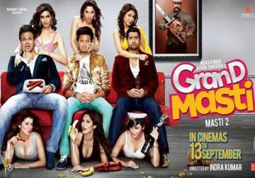 grand masti mints over rs. 40.18 crore in opening weekend