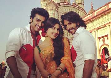 the making of gunday view pics of behind the scenes masti