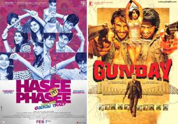 hasee toh phasee movie collection rs 30 cr in eight days gunday takes over the lead
