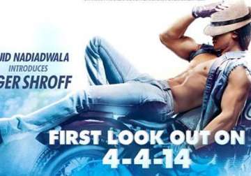 first look jackie shroff s son tiger s heropanti poster out