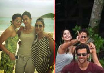 hrithik katrina spotted on the sets of bang bang view pics