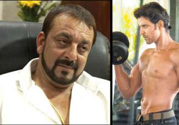 hrithik turns gym guru for sanjay dutt