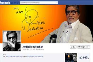 i am now on facebook amitabh bachchan