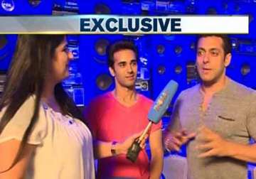 india tv exclusive interview salman khan wants to be a journalist view pics