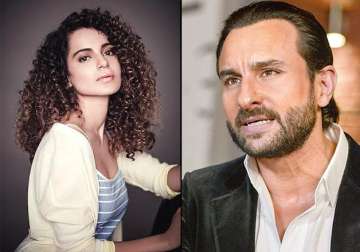 kangana ranaut and saif ali khan to share romantic chemistry in sujoy ghosh s next