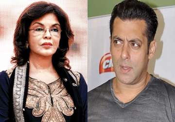 shocking zeenat aman insults salman khan over maine pyar kiya