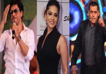 what sunny leone wants to play with srk salman