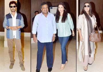 aishwarya rai bachchan attends script reading session of sanjay gupta s jazbaa