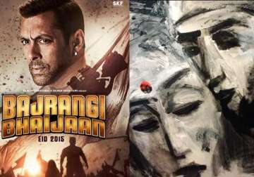 salman khan shares bajrangi bhaijaan painting